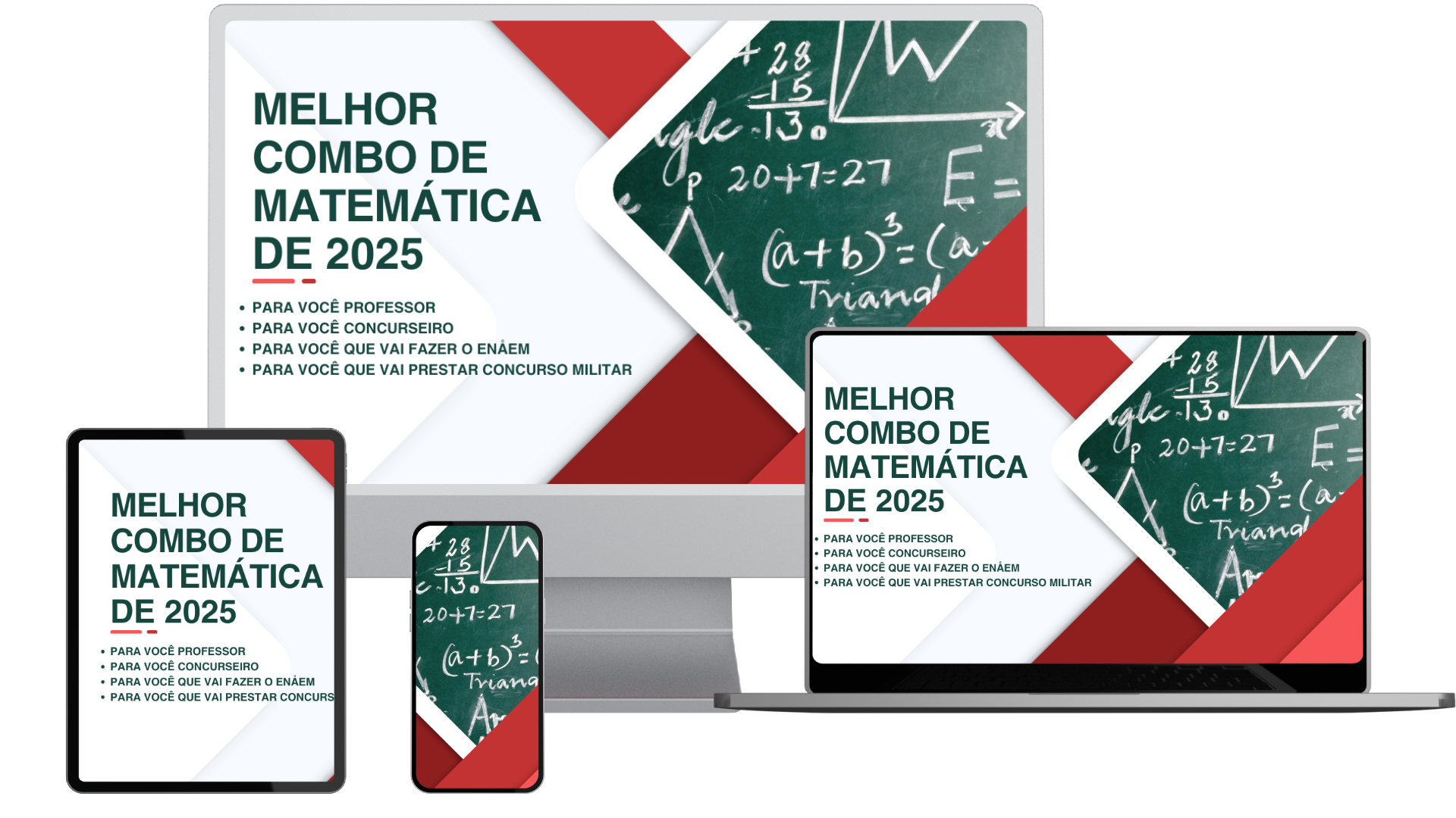 matemática melhor combo de de 2025